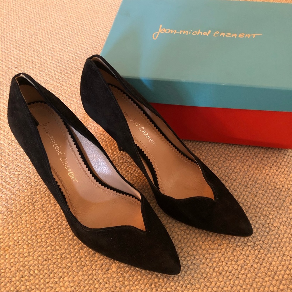 Jean-Michel Cazabat Black Heels Size 8